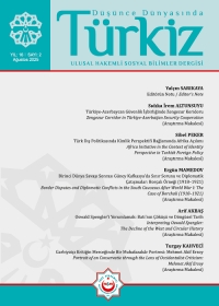 Cilt: 16, No: 2 (Ağustos 2025)